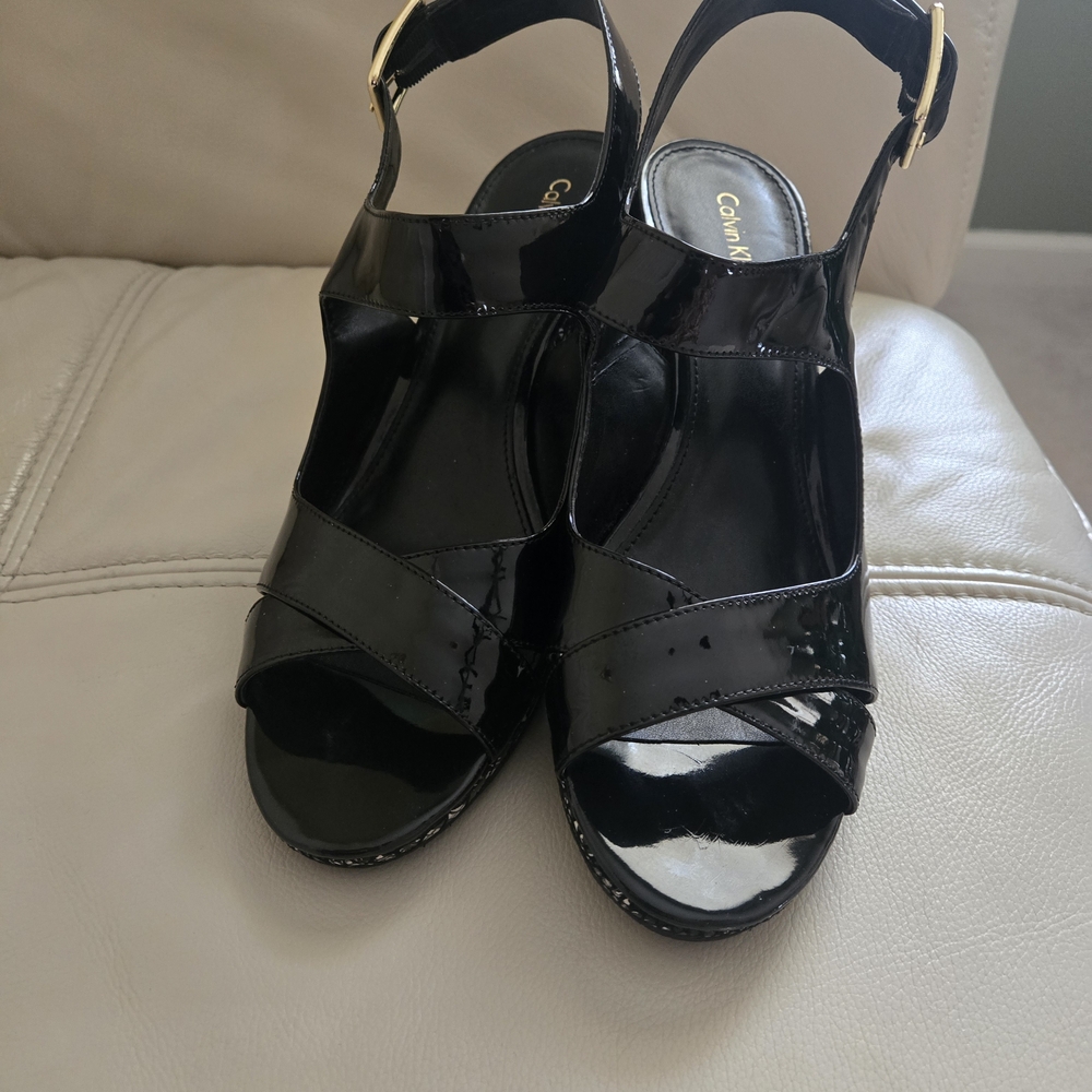 Calvin Klein Black Women's Sandals